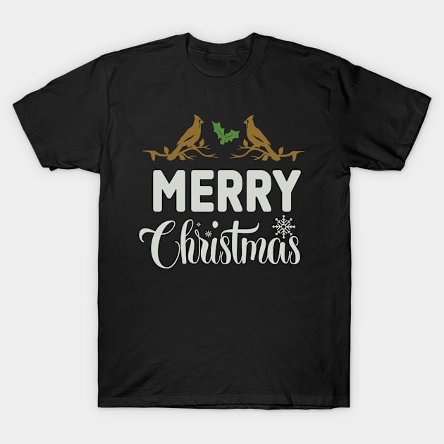 Merry Christmas T-Shirt by Fox1999